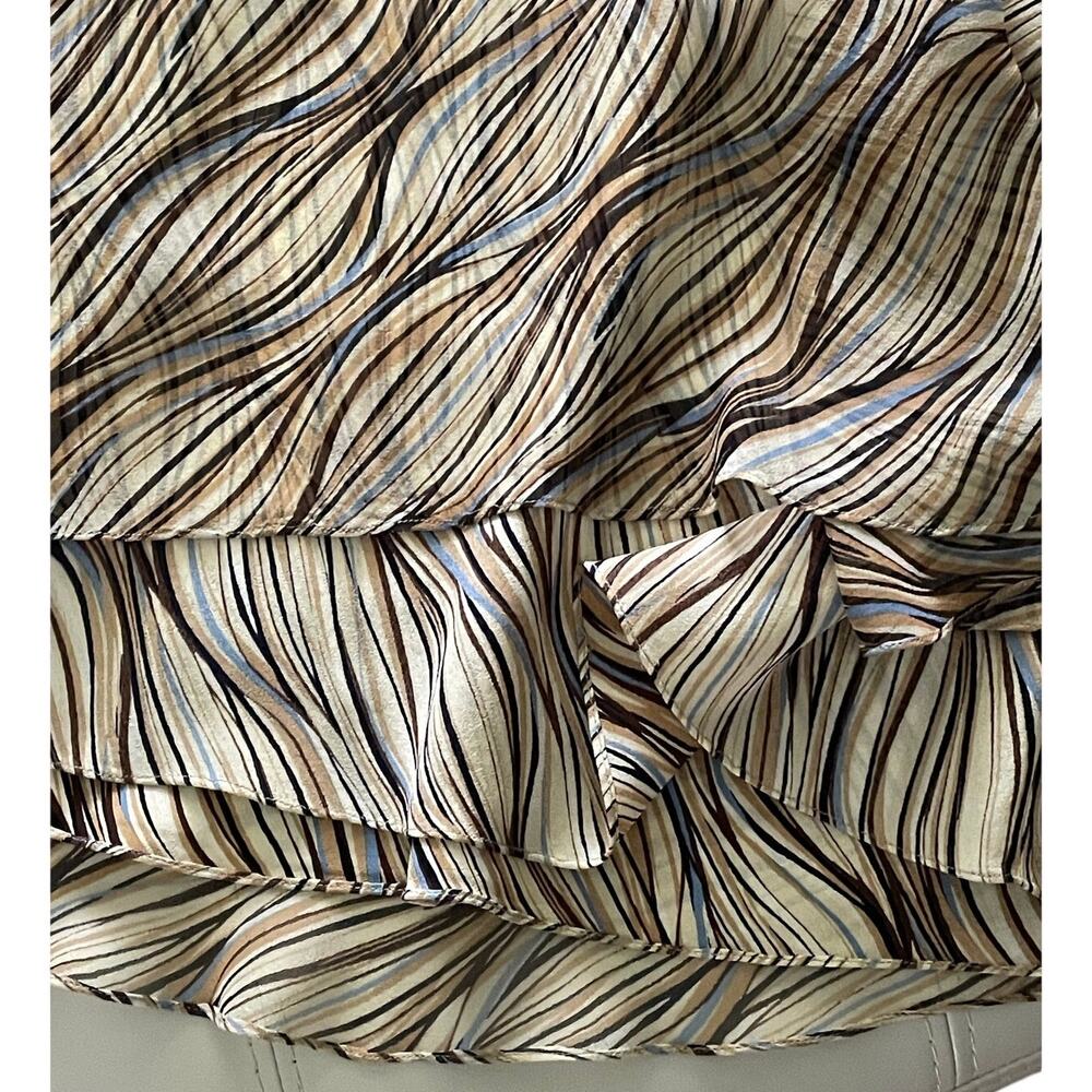 Jones New York 100% Double Layer Silk Midi Skirt size 4P - Picture 7 of 8
